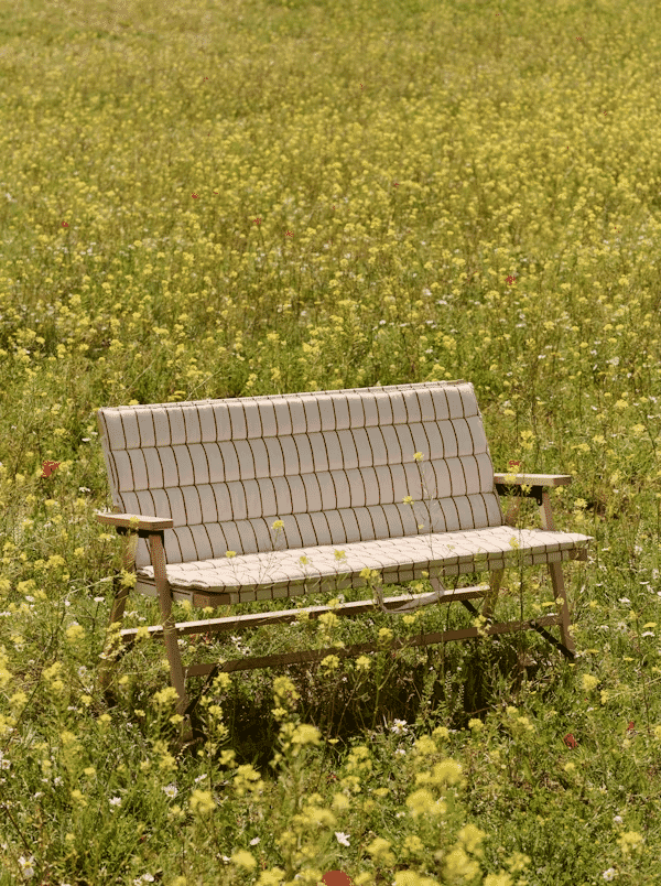 HAY: Outdoor Market Folding Sofa
