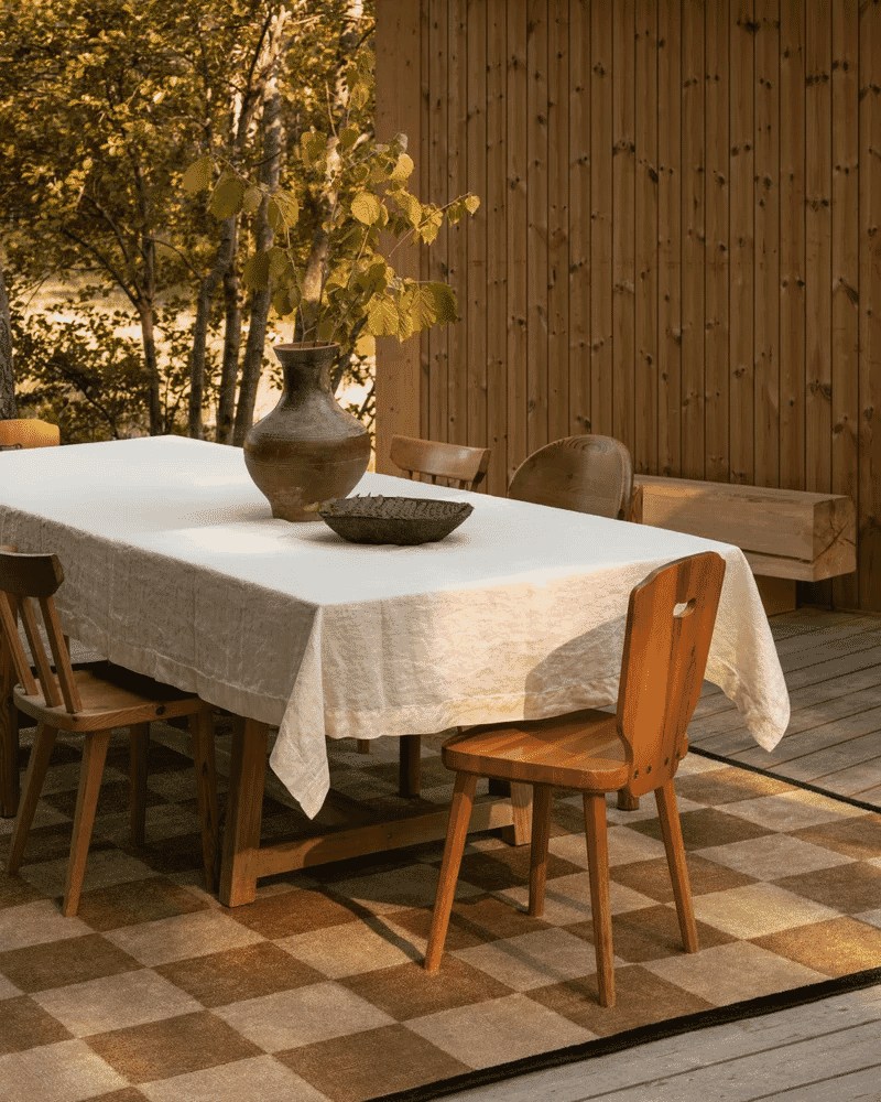 Nordic Knots: Terra 01 – Tobacco Outdoor Rug
