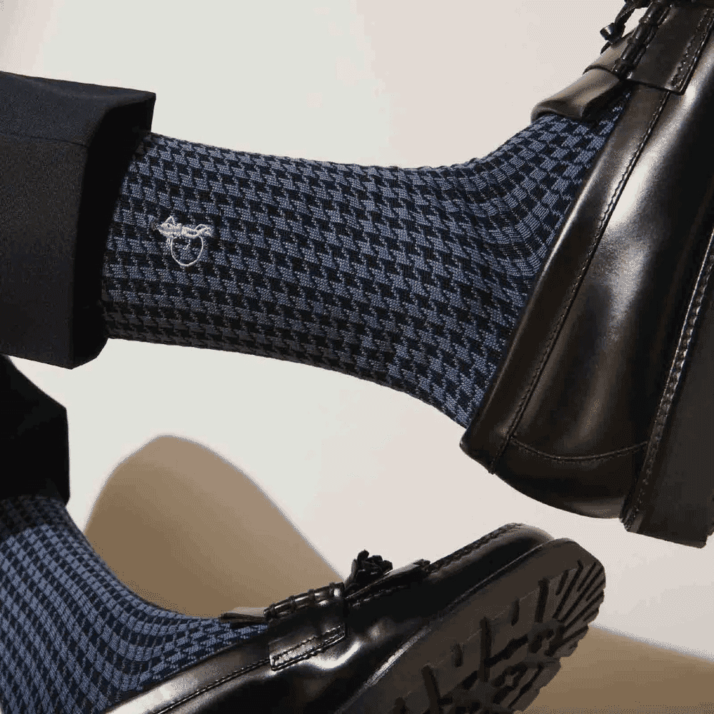 London Sock Company: Jermyn St. Houndstooth Socks