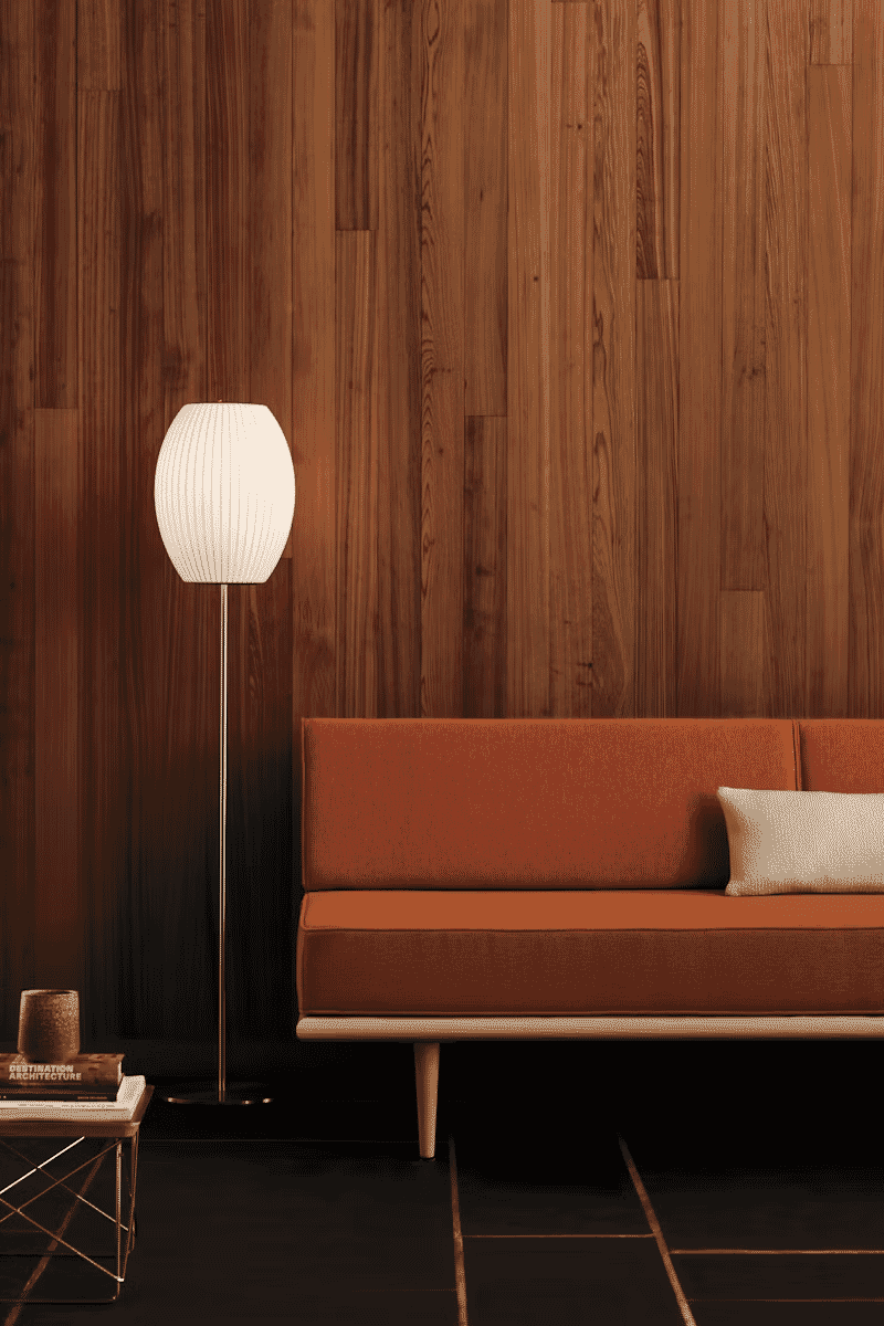 Herman Miller: Nelson Cigar Lotus Floor Lamp