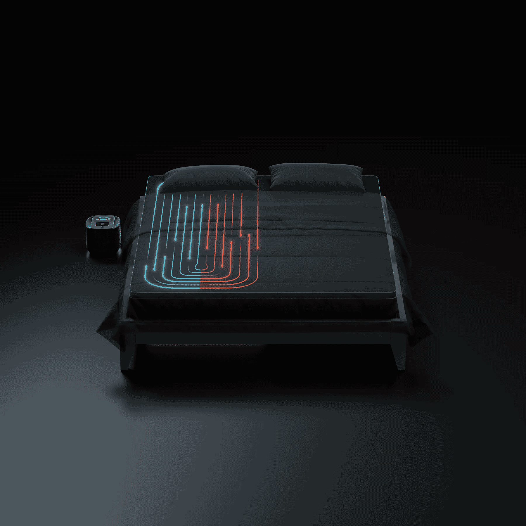 Thermasleep: Cools Your Existing Mattress To As Low As 12°C Or Heats Up To