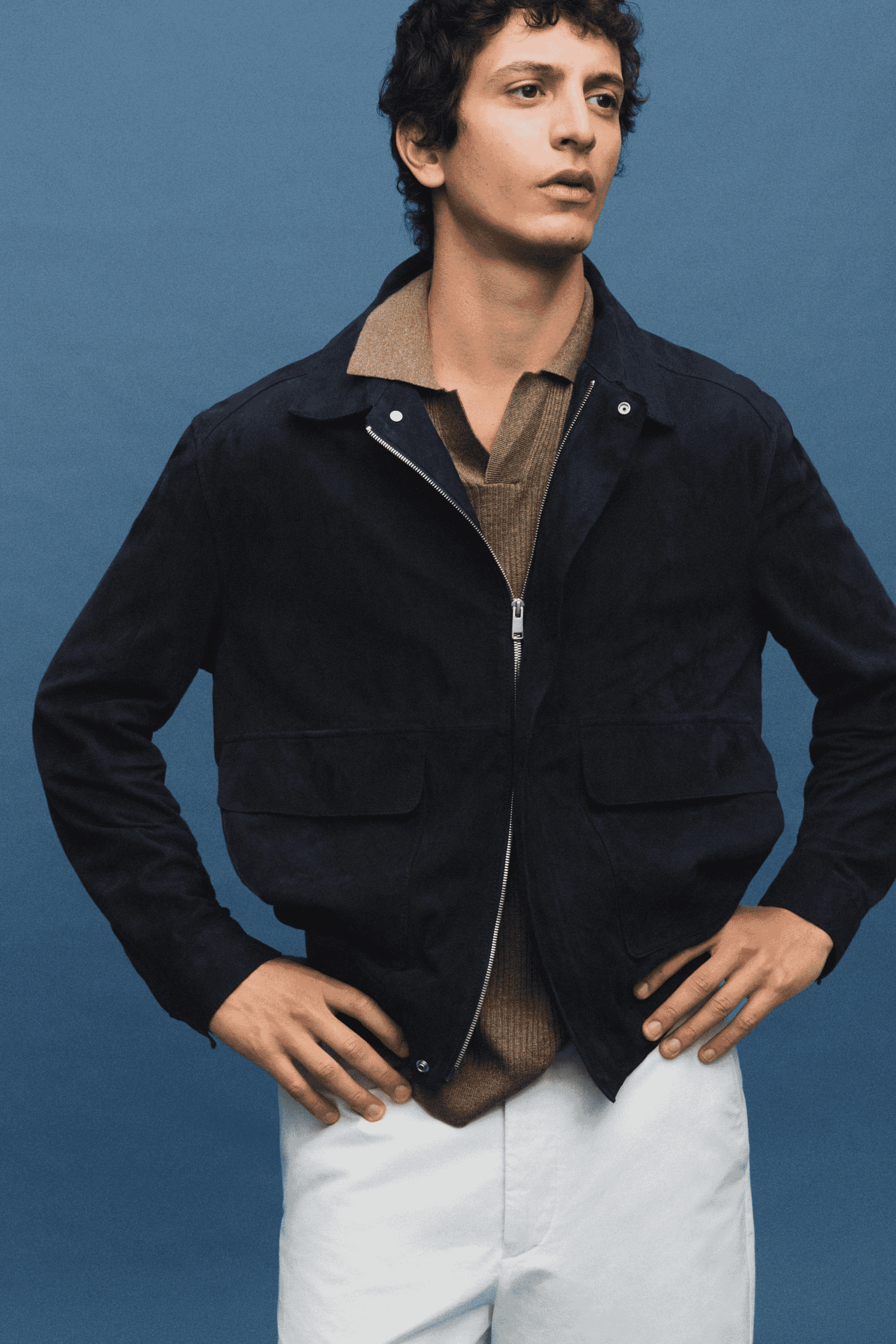 Massimo Dutti: Suede Leather Jacket