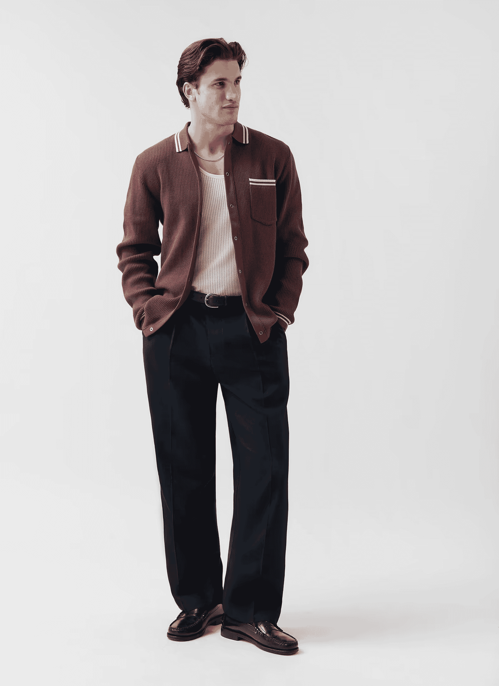 PERCIVAL: Pablo Cotton Knitted Shirt