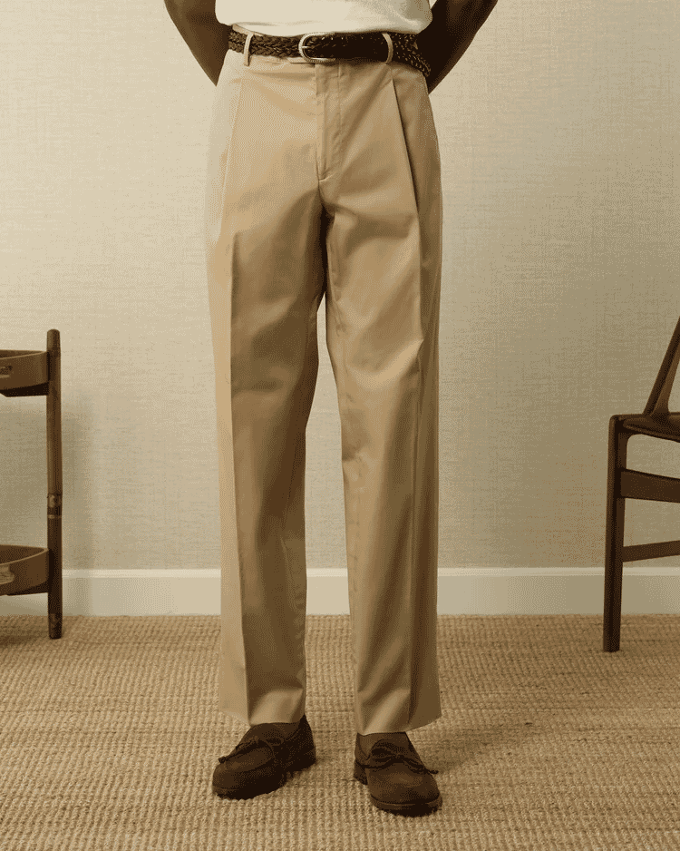 Velasca: Sirolo Pleated Chinos