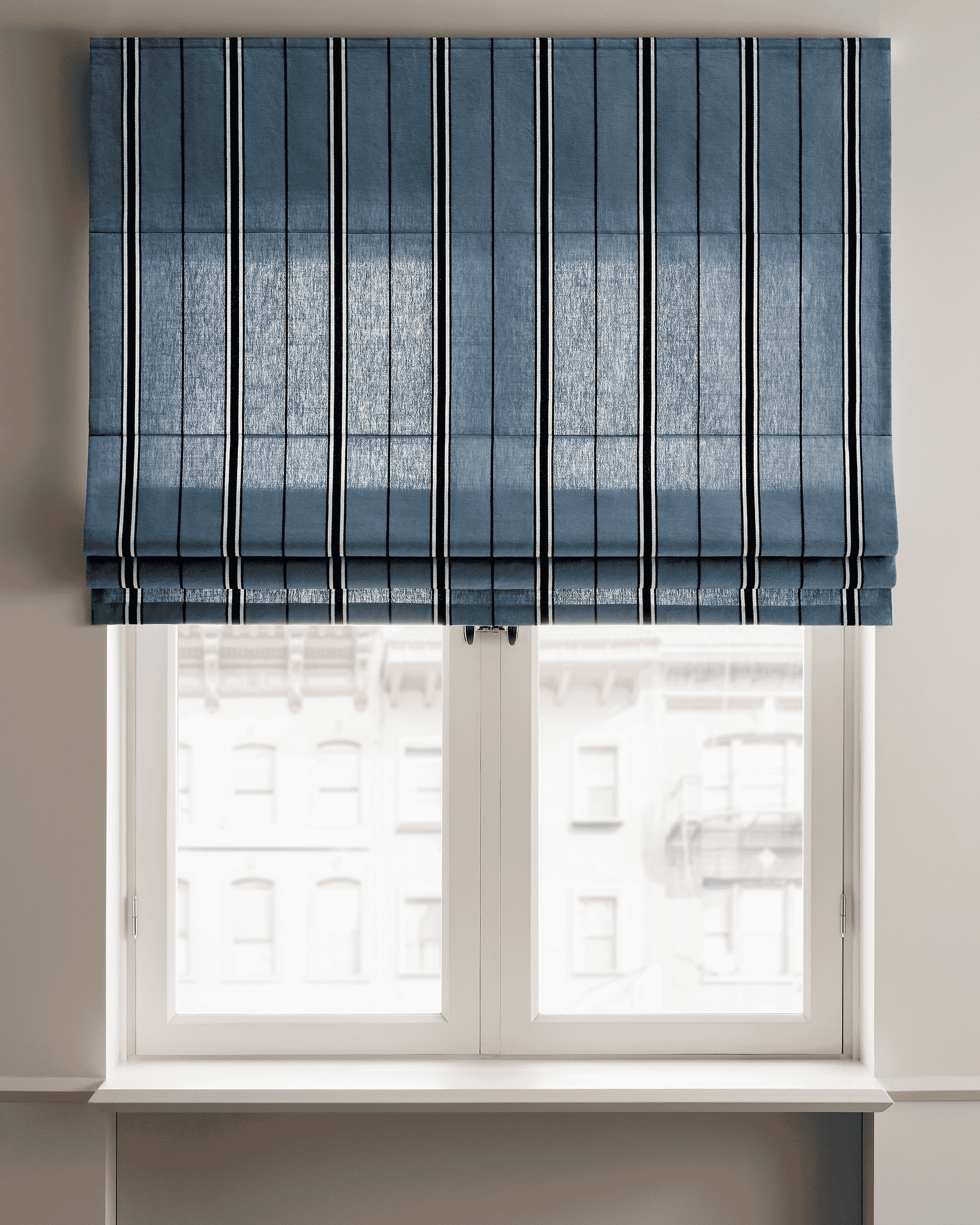 Nordic Knots: The Triple Stripe – Blue/Black Blinds