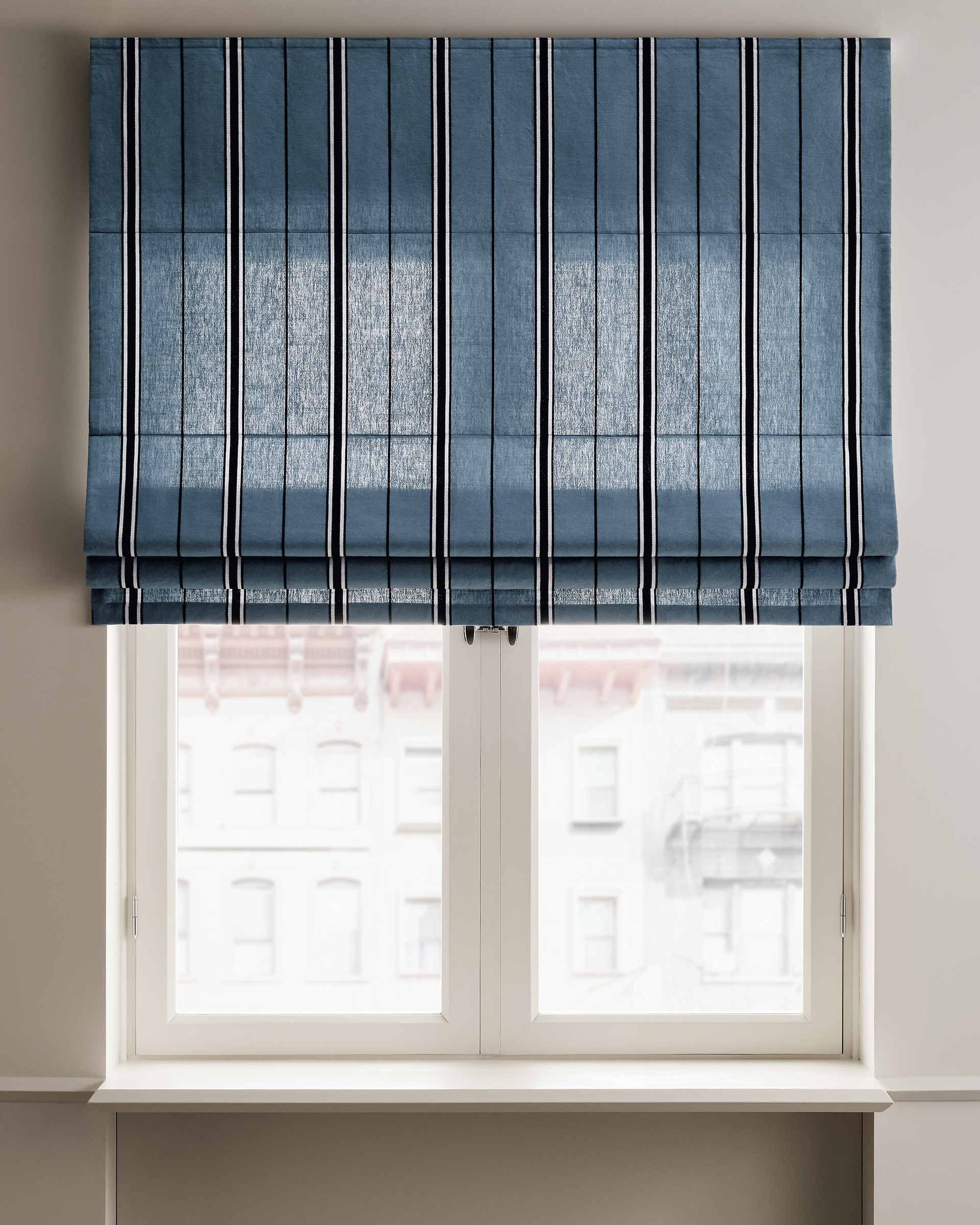 Nordic Knots: The Triple Stripe – Blue/Black Blinds