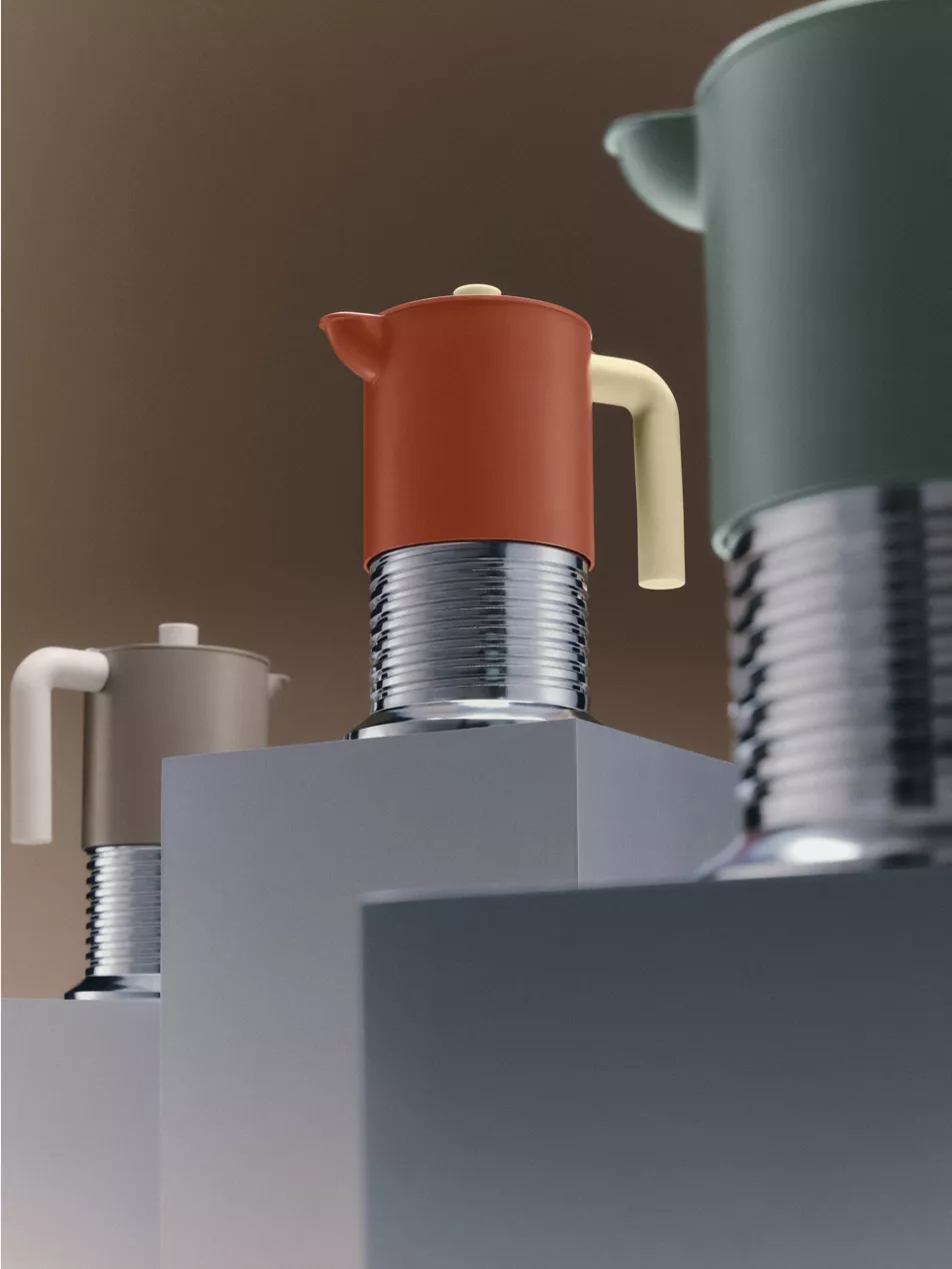ALESSI: Vite Three-Cup Espresso Coffee Maker