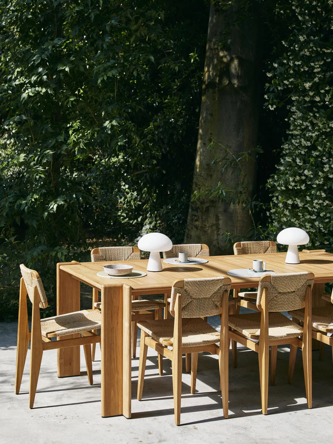 GUBI: Teak Wood Garden Table Atmosfera, Various Sizes