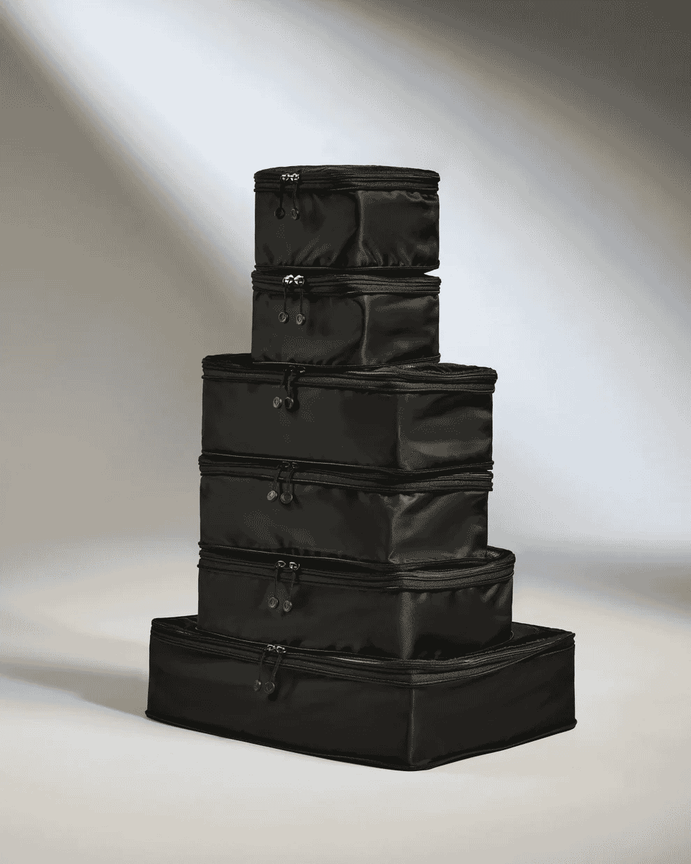 ANTLER: Packing Cubes in Black - Set of 6
