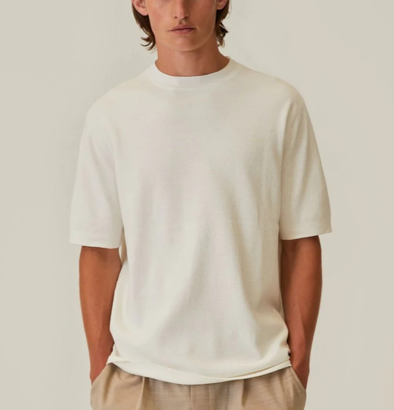WAHTS: LANCE Combed Cotton Knitted T-Shirt