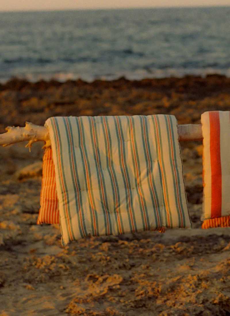 Toast: Hand Woven Market Stripe Summer Mattress
