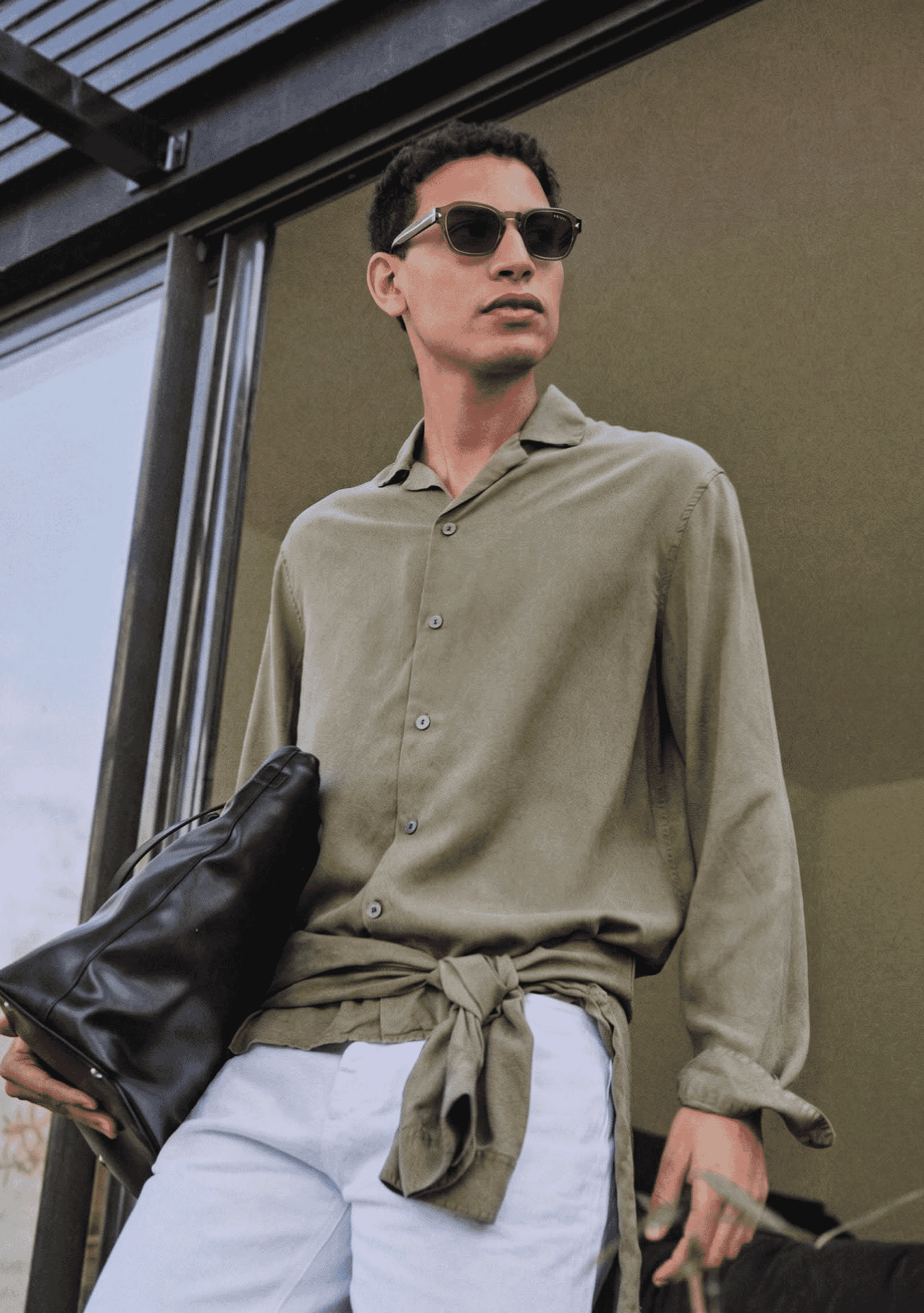 LESTRANGE: The Long Sleeve Cuban Collar Shirt