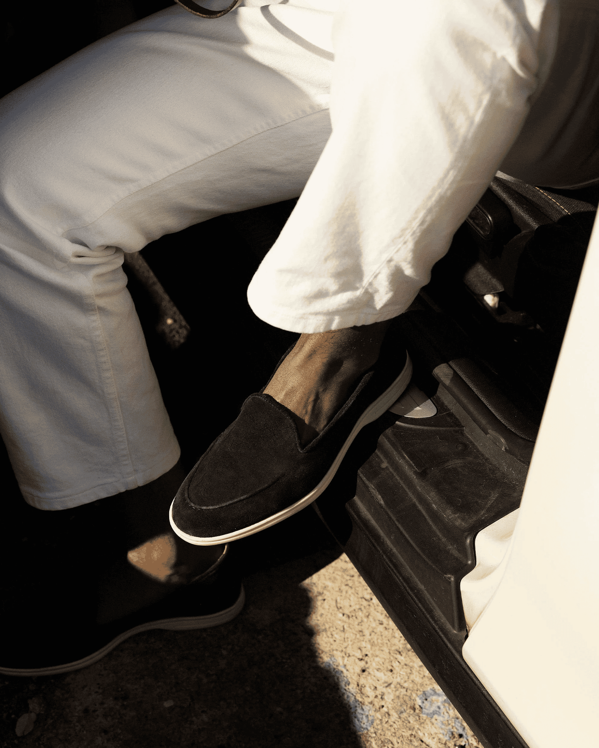 MYRQVIST: Brännö II Navy Suede