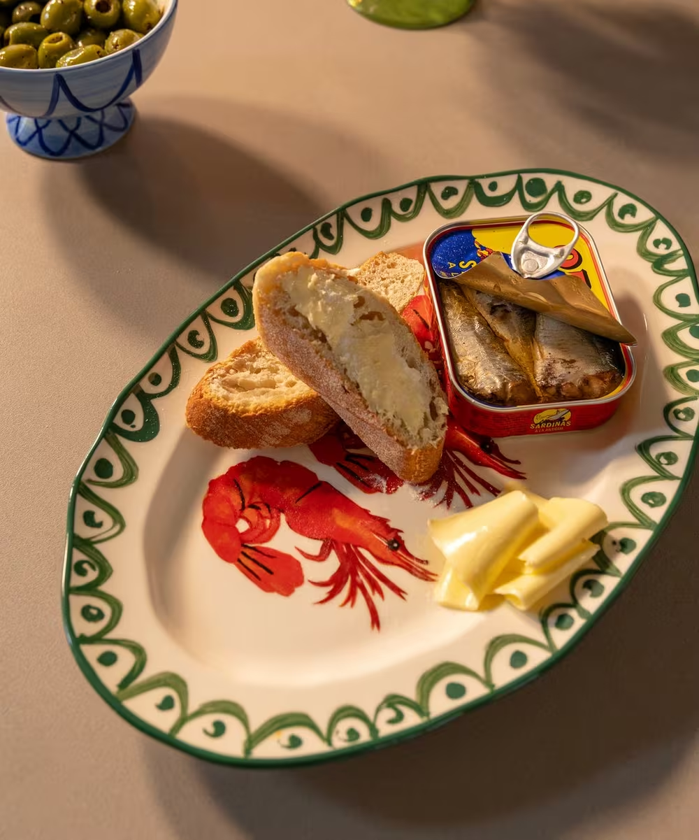 &amp;Klevering Sirene: Shrimp Serving Platter