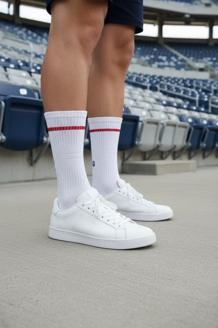 Peper Harow: Limited Edition England Men's Socks - White