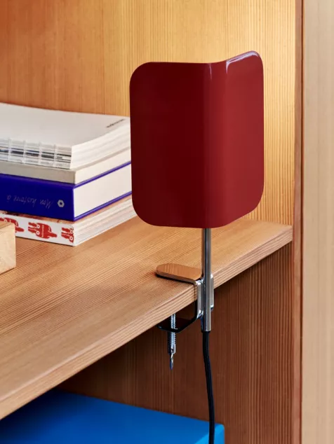 HAY: Apex wall lamp Maroon red