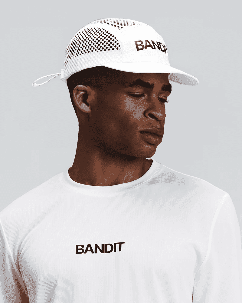BANDIT RUNNING: The OG Mesh Run Hat - White