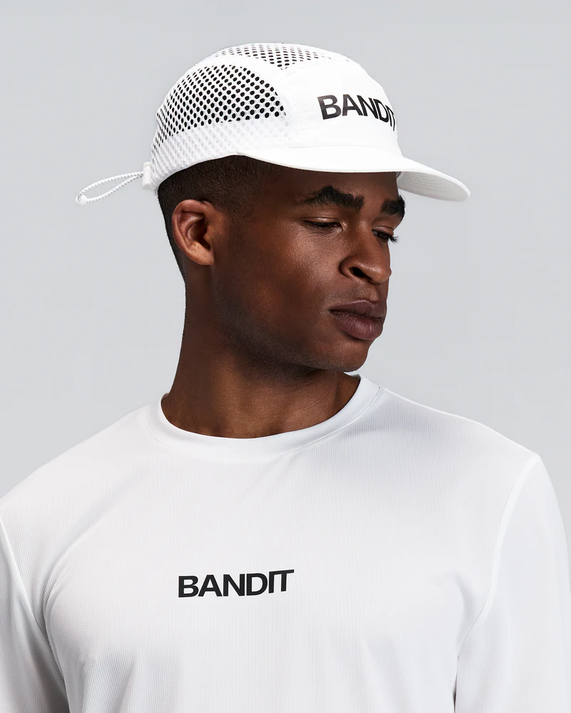 BANDIT RUNNING: The OG Mesh Run Hat - White