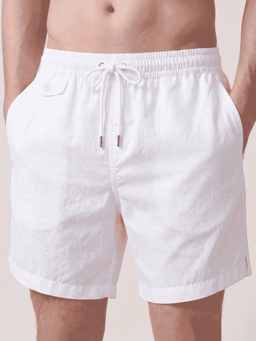Luca Faloni: TECHNICAL FABRIC Swim Shorts