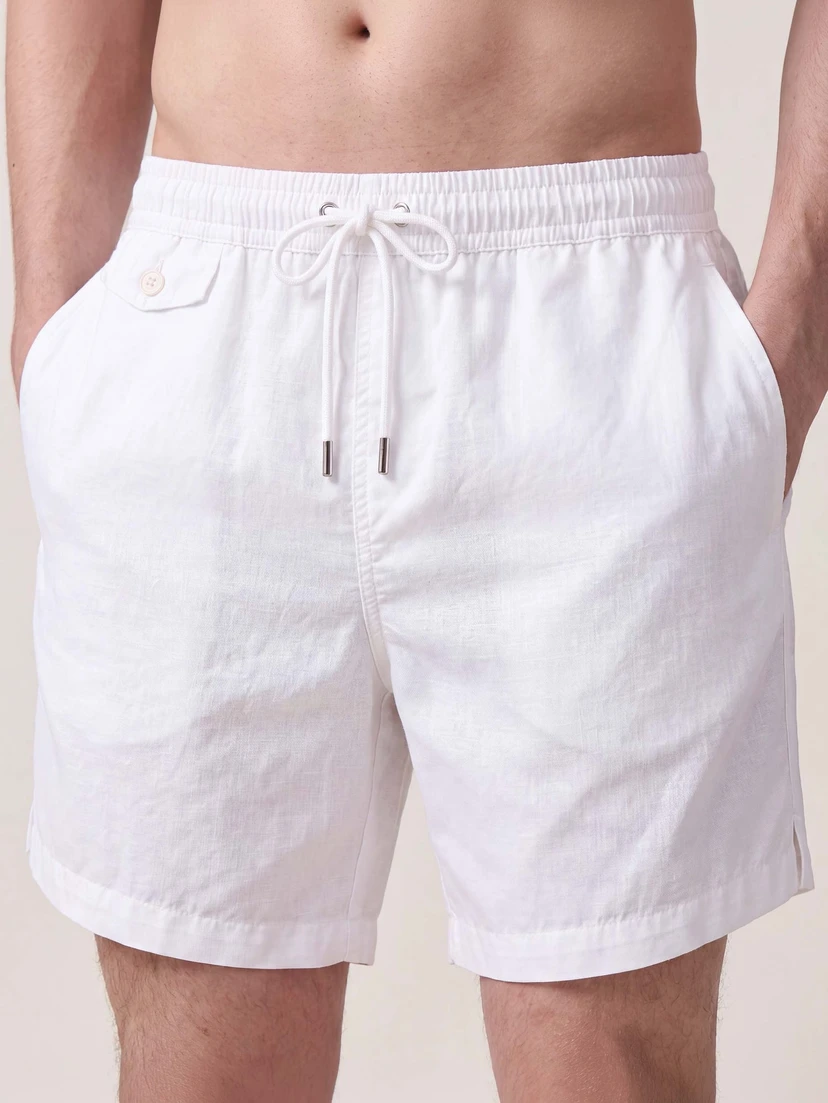 Luca Faloni: TECHNICAL FABRIC Swim Shorts