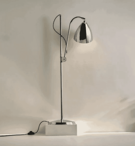 GUBI: Bestlite BL3 Floor Lamp - Large Shade - Brass / Brass