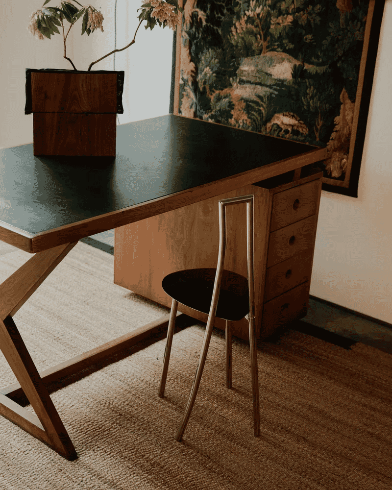 Nordic Knots: Jute Edge – Black Rug