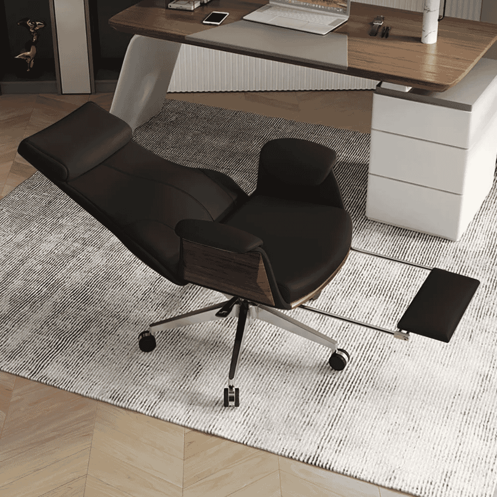 homary: Ergonomic High Back Reclining Swivel Office Chair