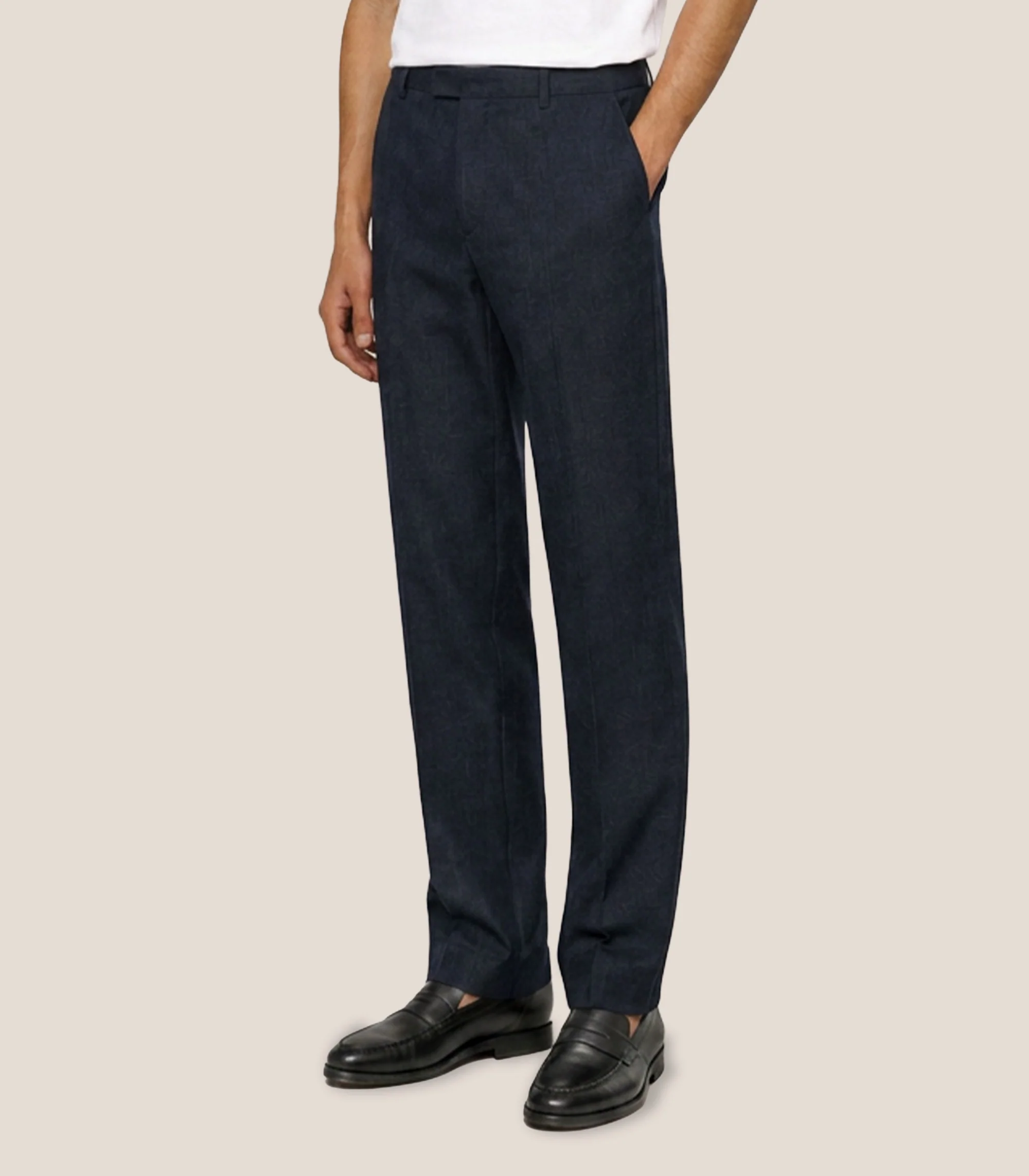 LESTRANGE: The 24 Trouser Linen Regular