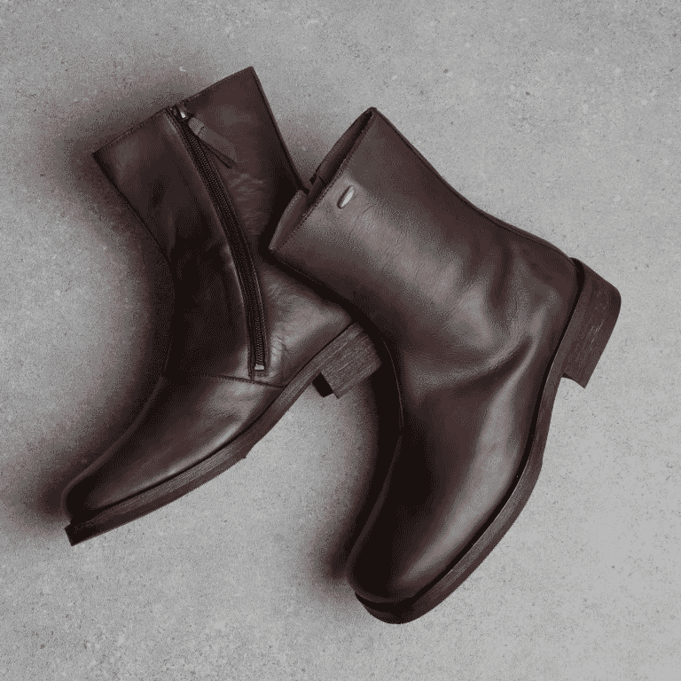 Our Legacy: Waxed Bovine Camion Boot Matted Brown