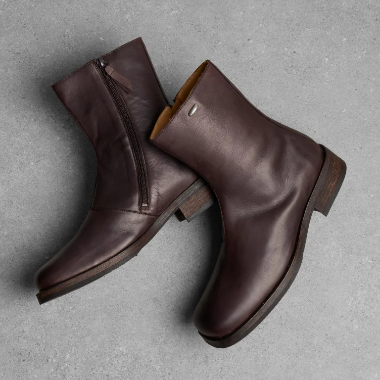 Our Legacy: Waxed Bovine Camion Boot Matted Brown