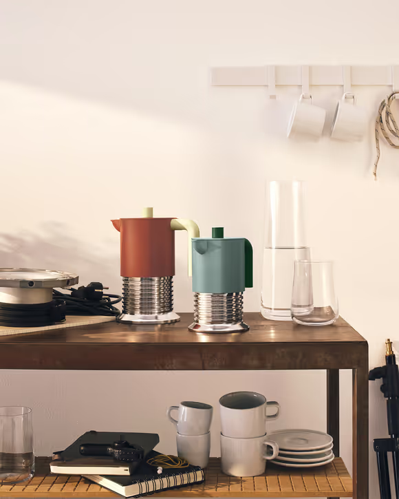 Alessi: VITE ESPRESSOMASCHINE 6 cups