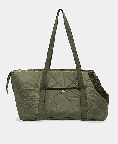 BARBOUR: Quilted Logo-Embroidered Woven Dog Carrier