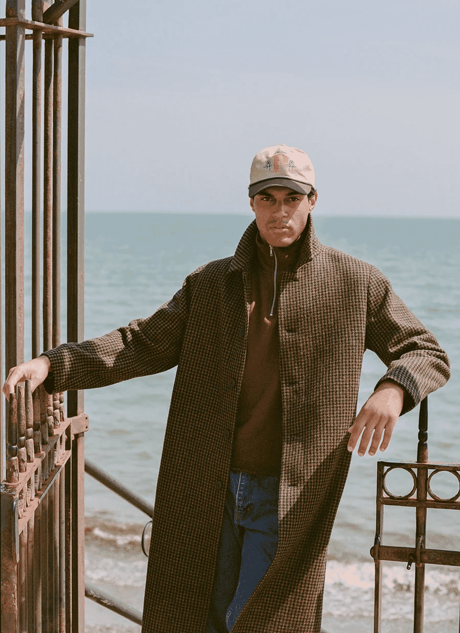 Percival: Minnesota Overcoat Wool Watcher Check