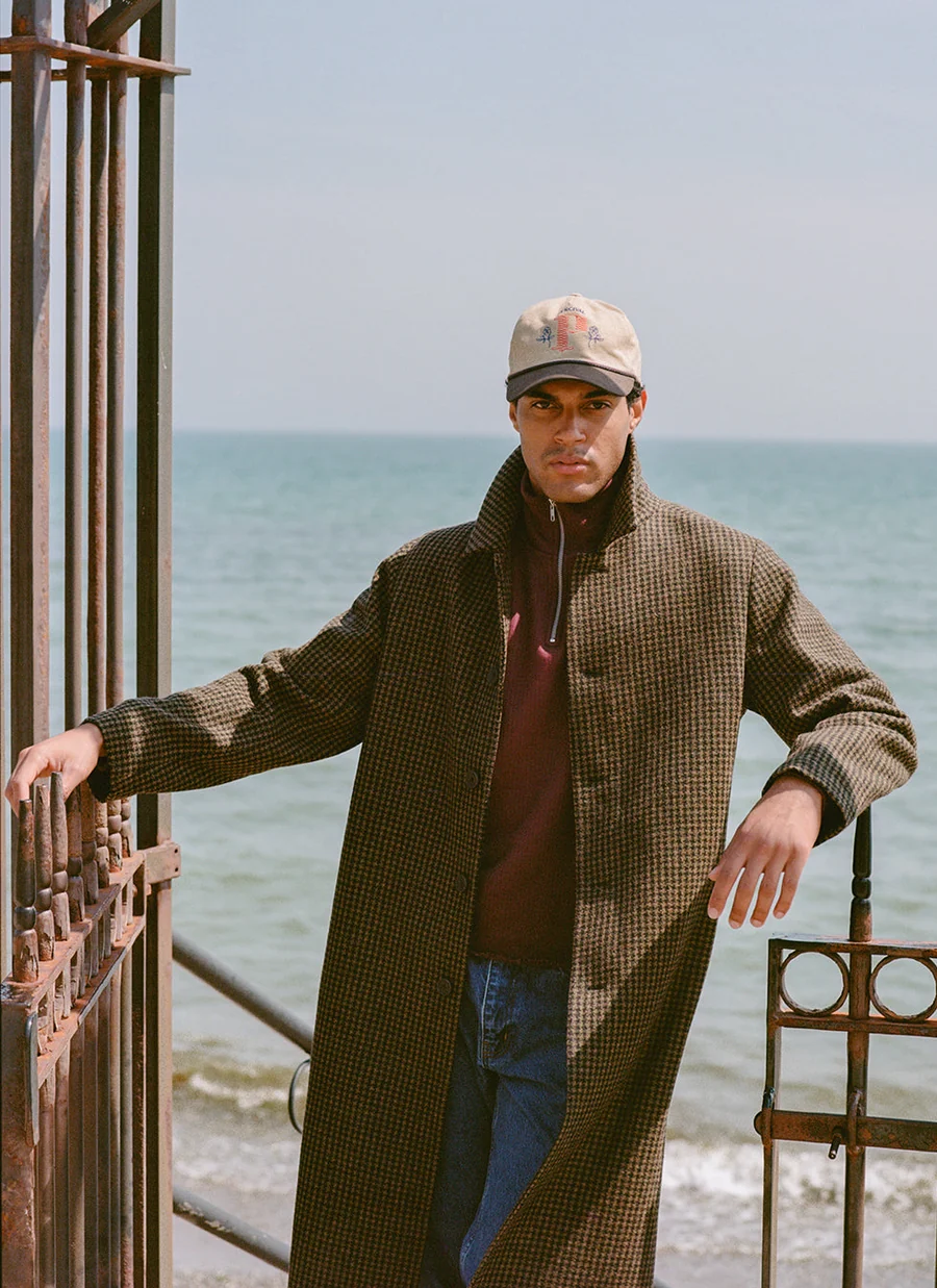 Percival: Minnesota Overcoat Wool Watcher Check