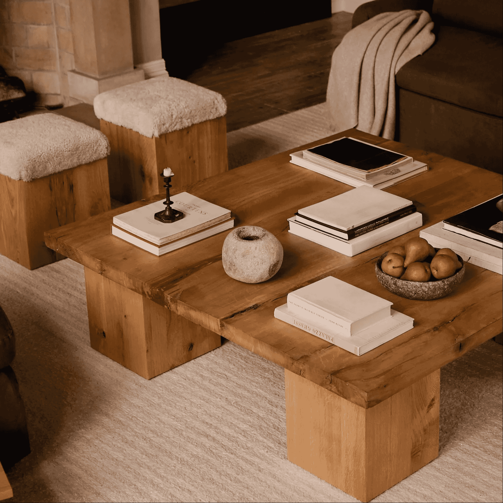 House of Leon: Eik Coffee Table - Square