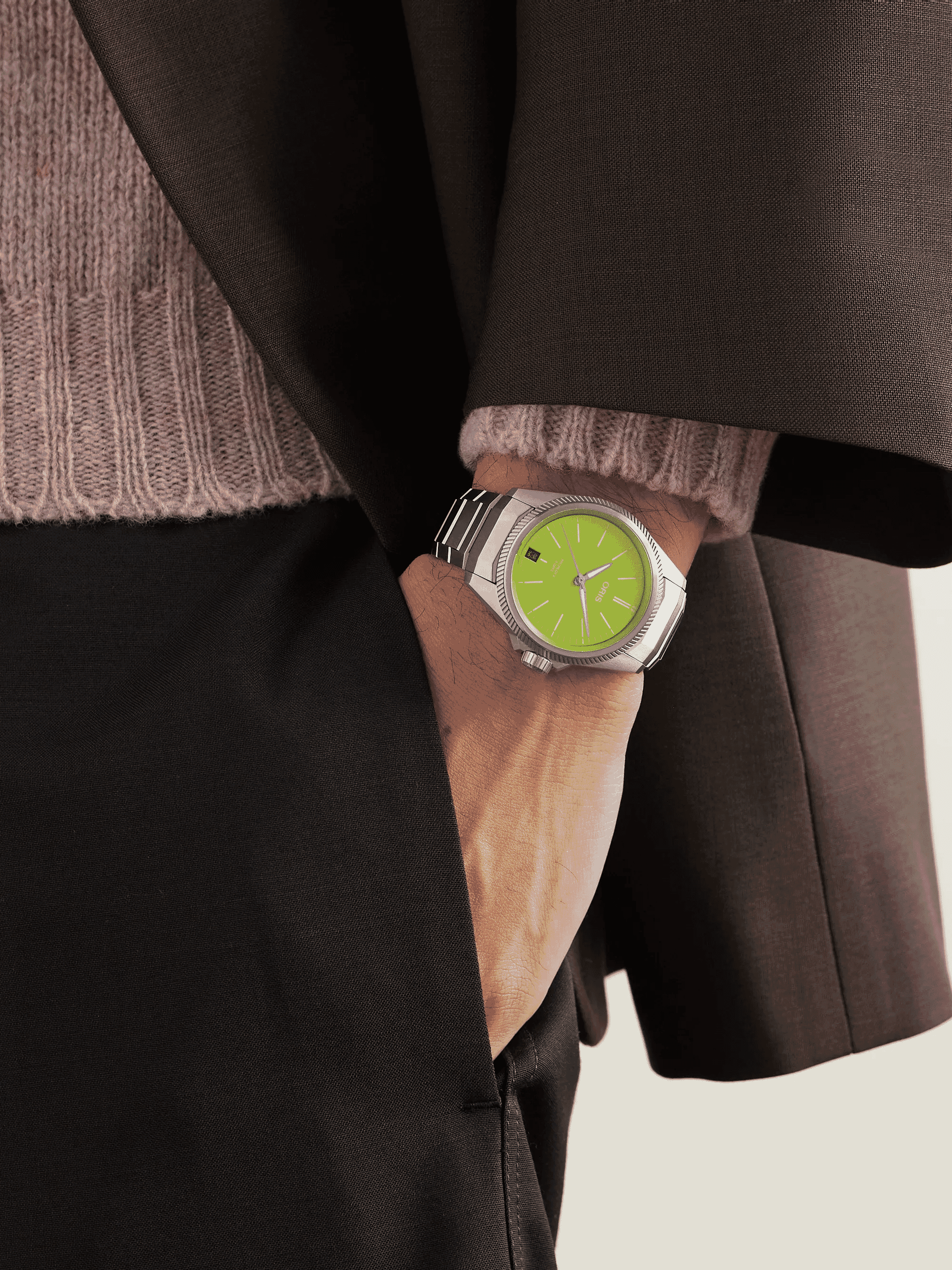 ORIS + The Muppets: ProPilot X Kermit Limited Edition Titanium Watch