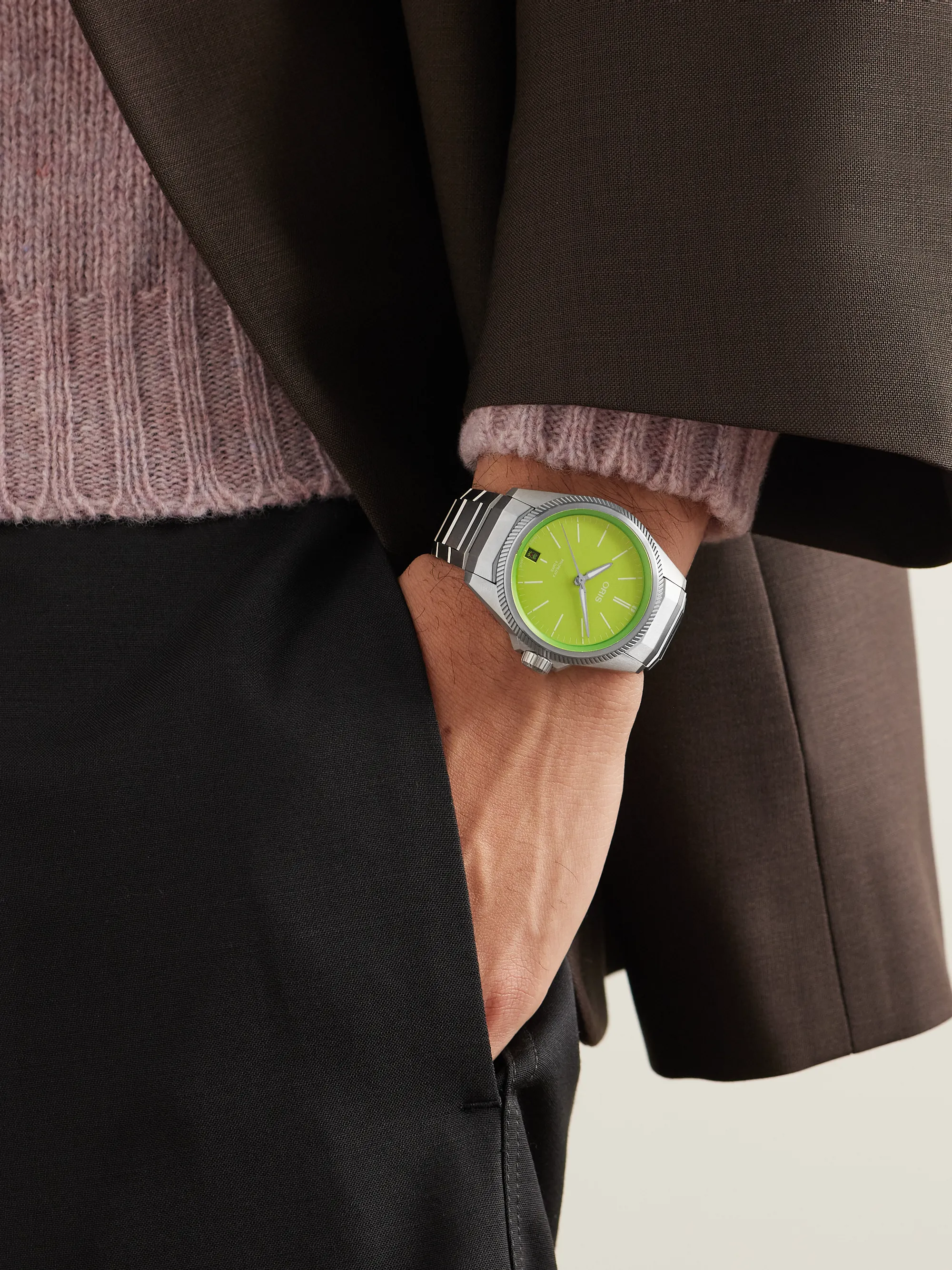 ORIS + The Muppets: ProPilot X Kermit Limited Edition Titanium Watch