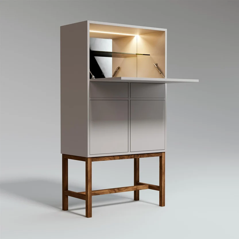 Punch Interior: Share The Drinks Cabinet