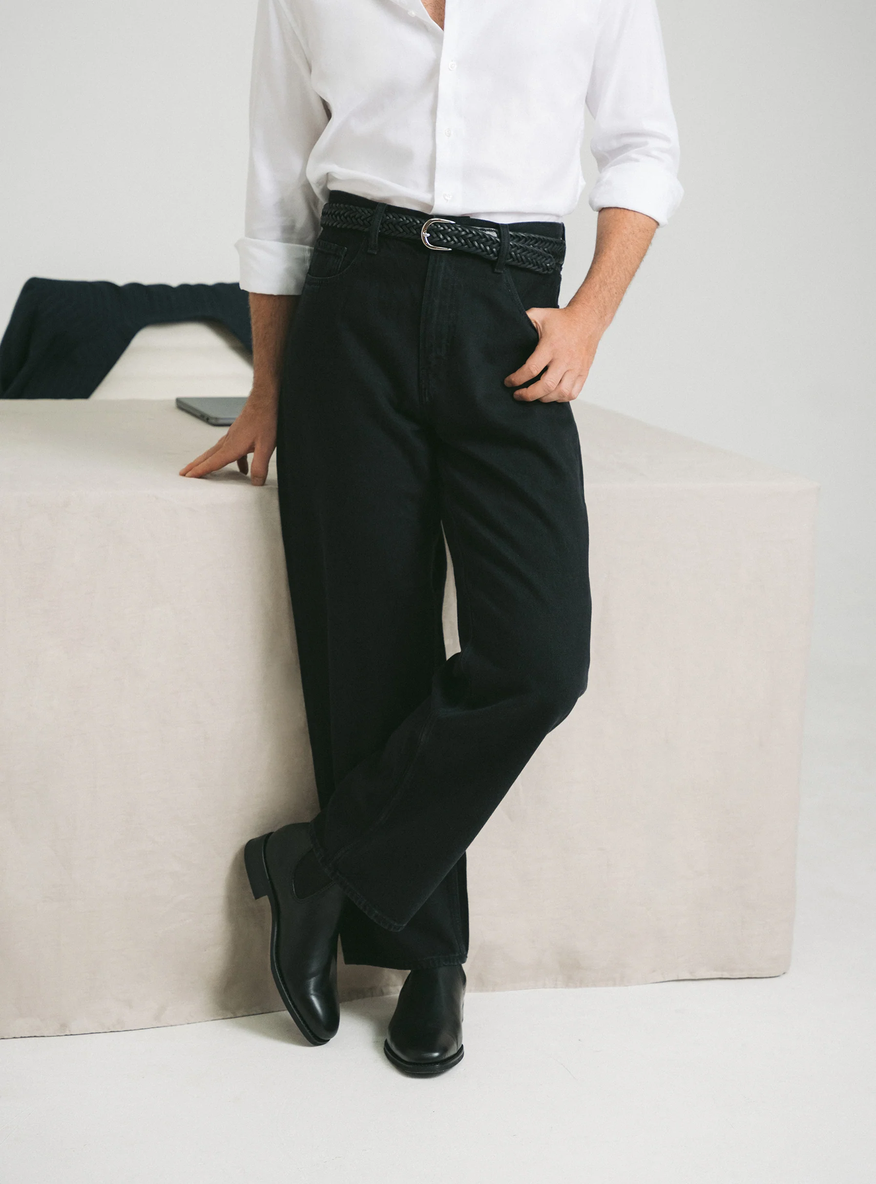 MYRQVIST: Granhult Black Calf Boots