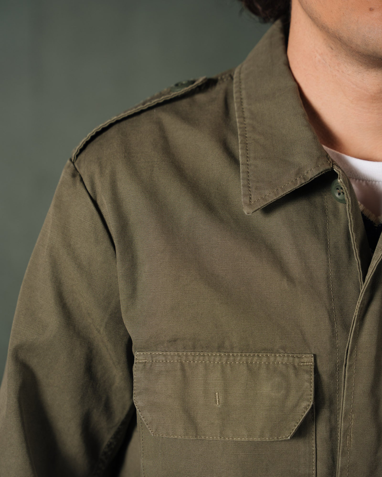 Velasca: Volterra Olive Field Jacket