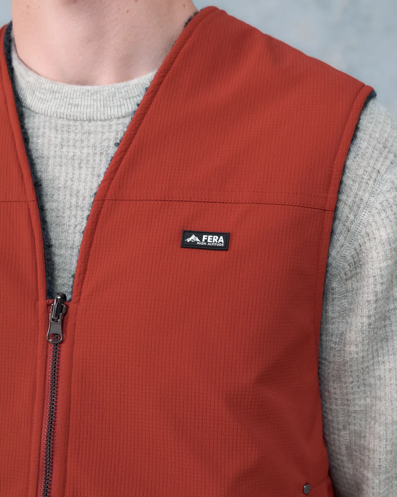 Fera: Reversible Sherpa Gilet