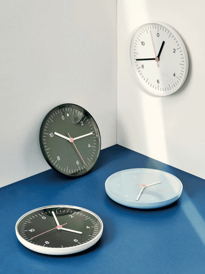 HAY: Green Wall Clock