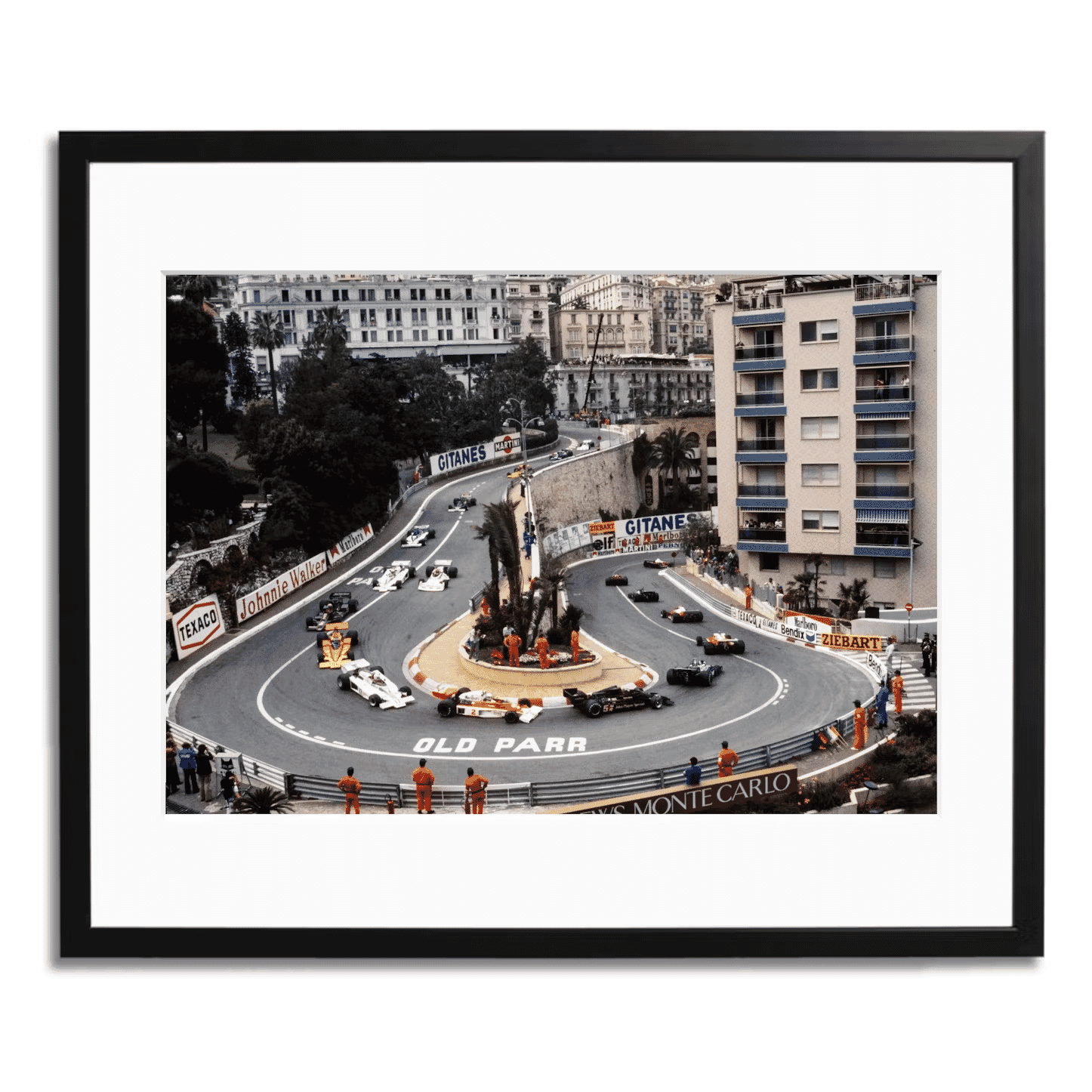 Sonic Editions: Favorites Icon 1977 Monaco Grand Prix Framed Print