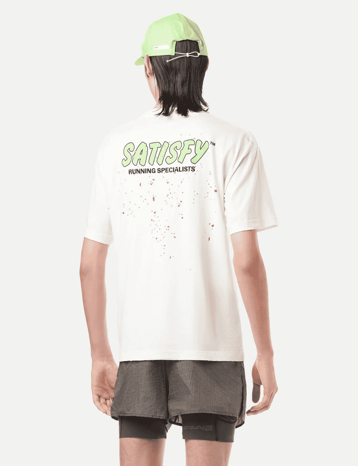 Satisfy Running: MothTech T-Shirt - Off White