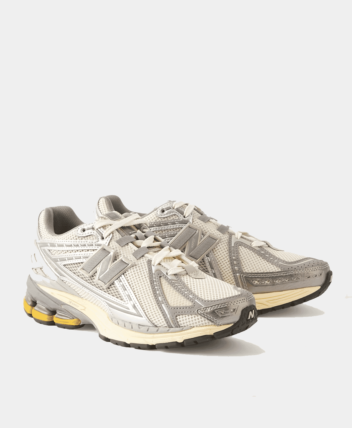 NEW BALANCE: 1906R Rubber-Trimmed Mesh and Metallic Faux Leather Sneakers