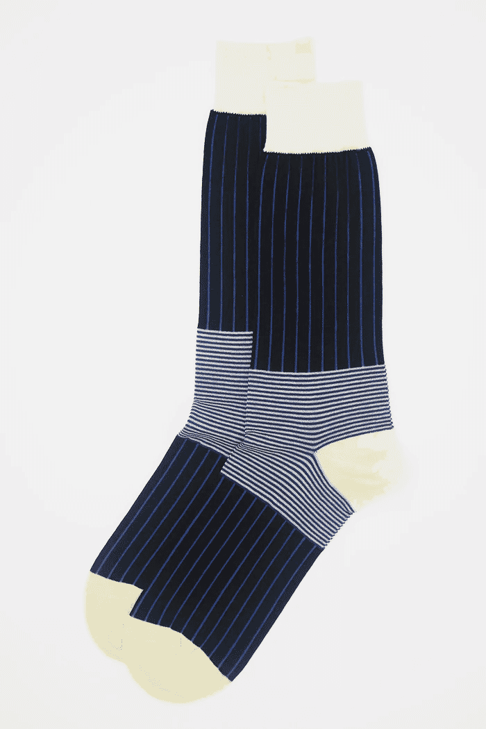 Peper Harow: Oxford Stripe Men&#039;s Socks