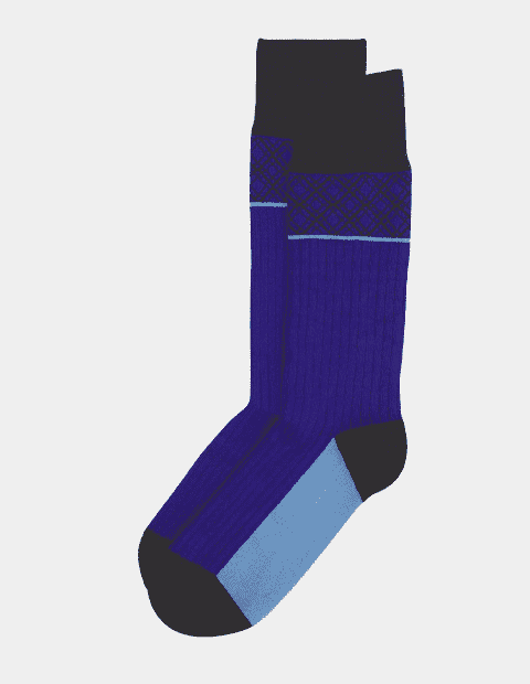 Peper Harow: Blue Nexus Men&#039;s Socks