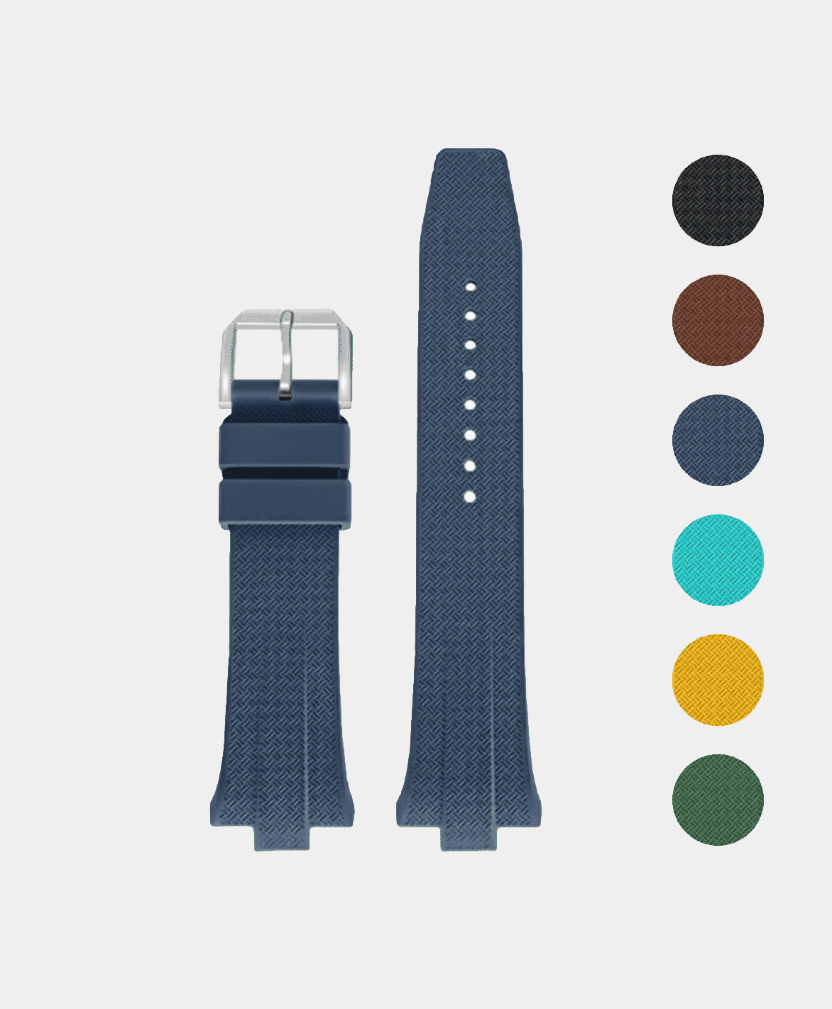 StrapsCo: DASSARI Fitted FKM Strap For Citizen Tsuyosa