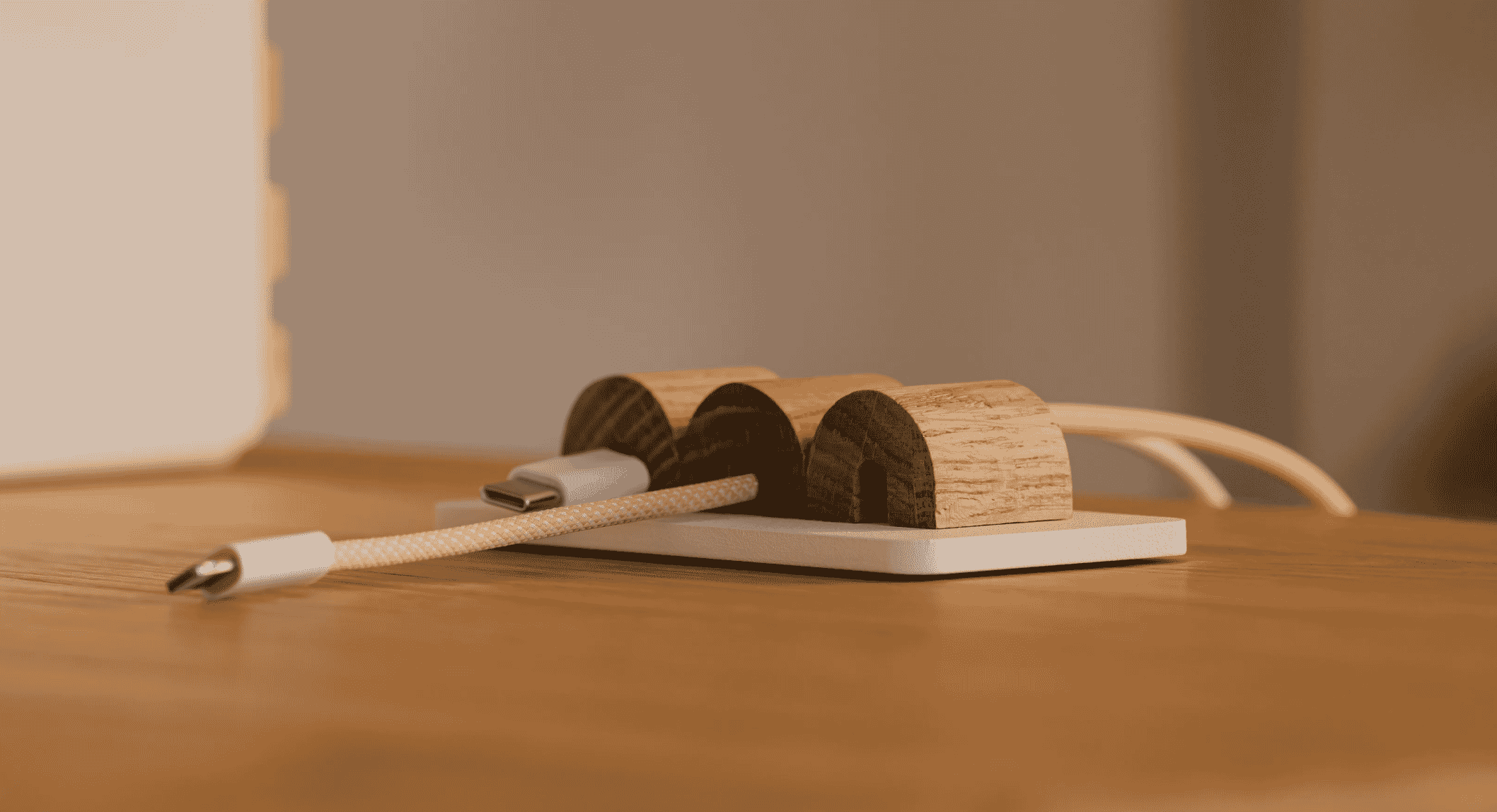 OAKYWOOD: Magnetic Cable Organizer