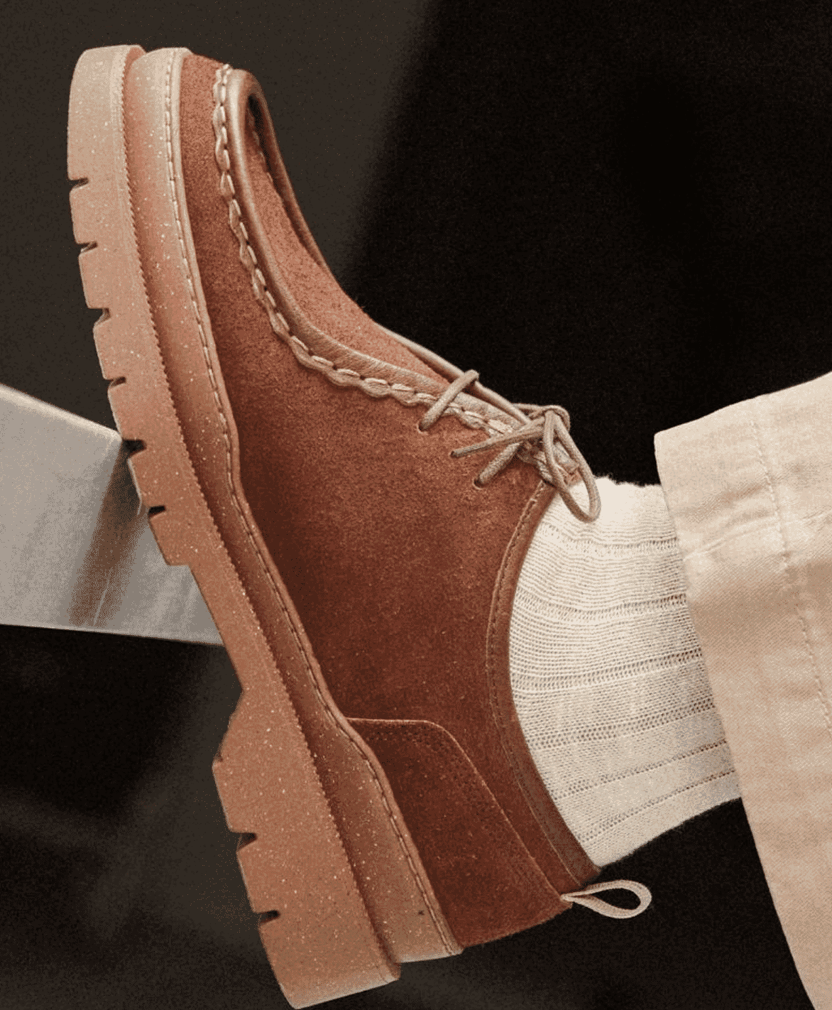 KLEMAN: Major VP Oak Cognac Derby Shoe